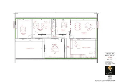 Espace Bureaux — Béziers (34) — WAN Construction
